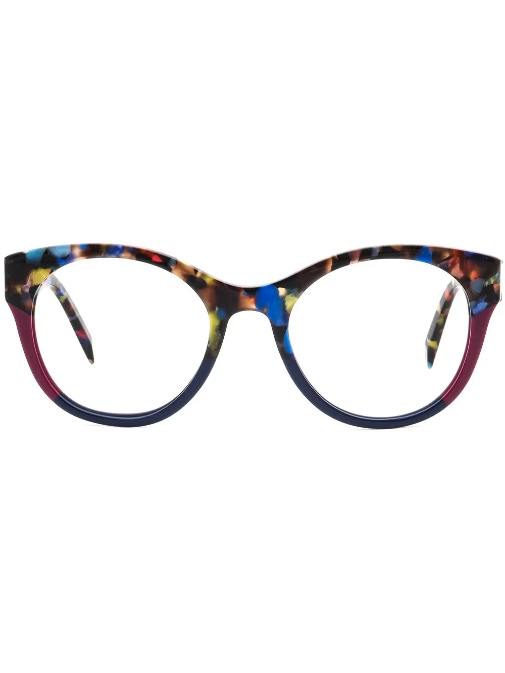 Warby Parker size striped shape